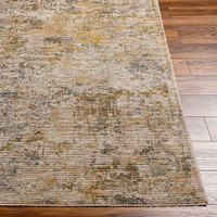 Naila Abstract Beige Yellow Rug