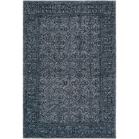 Sicily Vintage Wool Blue Rug