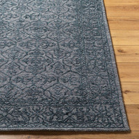Sicily Vintage Wool Blue Rug