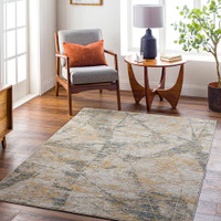 Naila Modern Graphic Beige Rug
