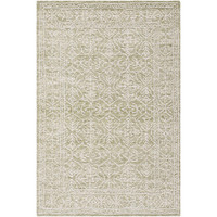 Sicily Vintage Wool Green Rug