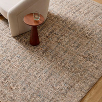 Arda Vintage Traditional Light Grey Rug
