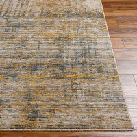 Naila Abstract Beige Blue Rug