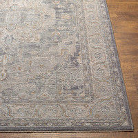 Avant Garde Vintage Medallion Grey Rug
