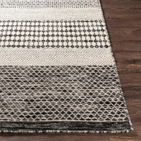 Mardin Global Wool Black Rug
