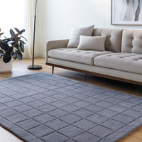Brook Modern Wool Grey Rug