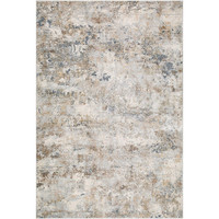 Avellino Abstract Modern Marble Blue Grey Rug