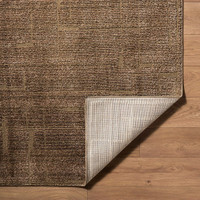 Alba Modern Graphic Brown Rug