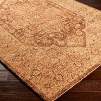 Cyrus Vintage Traditional Brown Rug