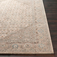 Arda Vintage Traditional Grey Taupe Rug