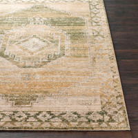 Fifth Avenue Vintage Traditional Olive Rug