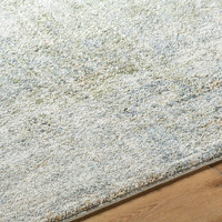 Avellino Abstract Modern Marble Green Grey Rug