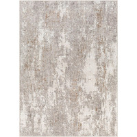 Allegro Abstract Modern Marble Beige Rug