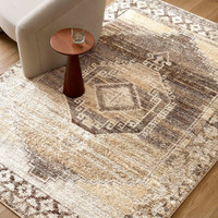 Fifth Avenue Vintage Traditional Taupe Rug