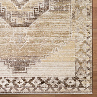 Fifth Avenue Vintage Traditional Taupe Rug
