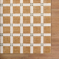 La Luna Modern Graphic Light Brown Rug