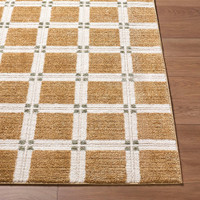 La Luna Modern Graphic Light Brown Rug