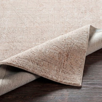 Nathan Modern Graphic Beige Cream Rug