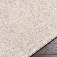 Nathan Modern Graphic Beige Cream Rug
