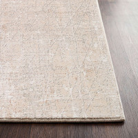 Nathan Modern Graphic Beige Cream Rug