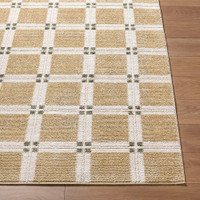 La Luna Modern Graphic Tan Rug