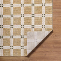 La Luna Modern Graphic Tan Rug