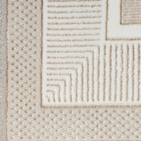 On Sale Glitz GLZ07 Ivory Luxury Glossy Rug 119x180cm