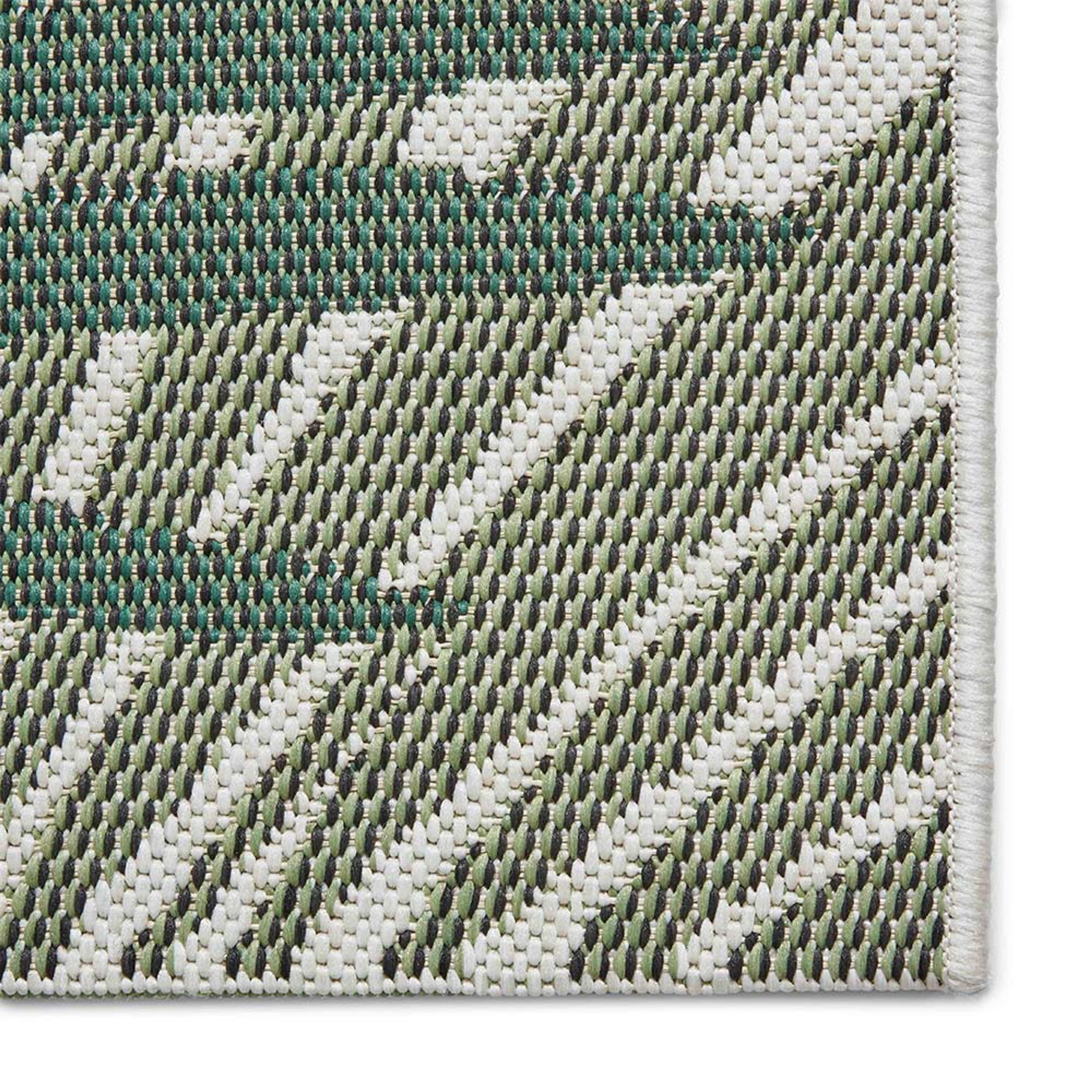 Miami Indoor/Outdoor Rugs - Green/Light Beige 19433 — Enfield