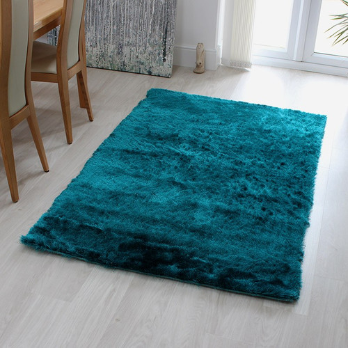 Whisper Dark Teal Jade Rug
