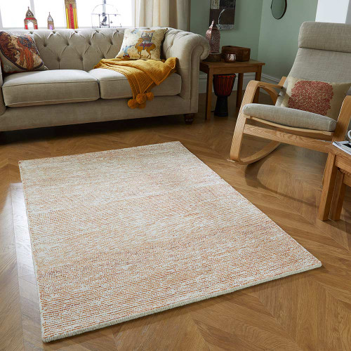 Milano Terracotta Wool Rug