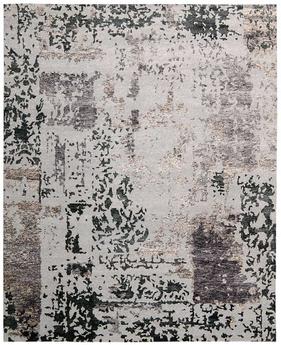 Silk Shadows Rug SHA16 Silver Grey