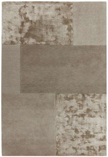 Tate Rug Smoke Wool Viscose