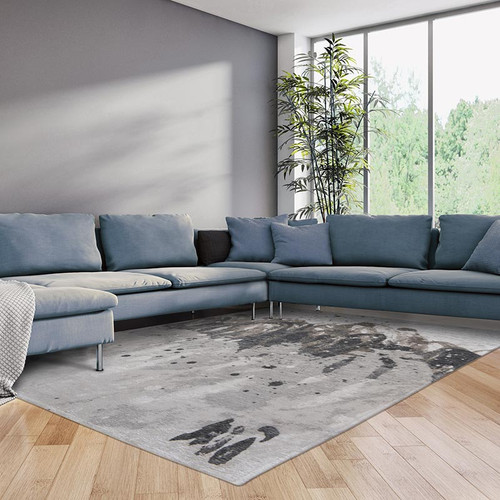 Surf 8640 grey waves 170x240