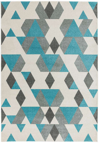 Colt Rug CL17 Pyramid Blue