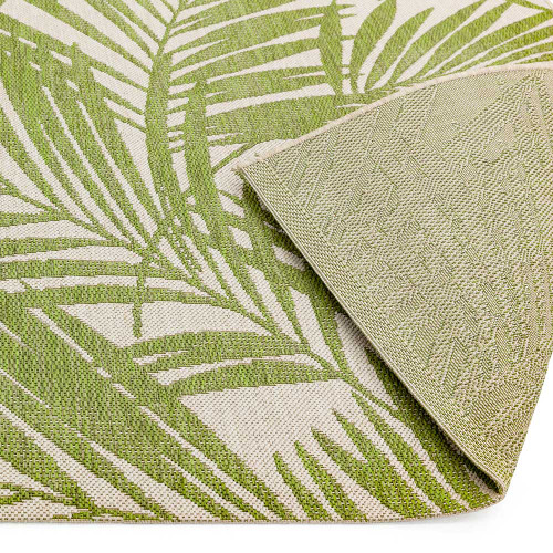 Patio 15 Green Palm Rug