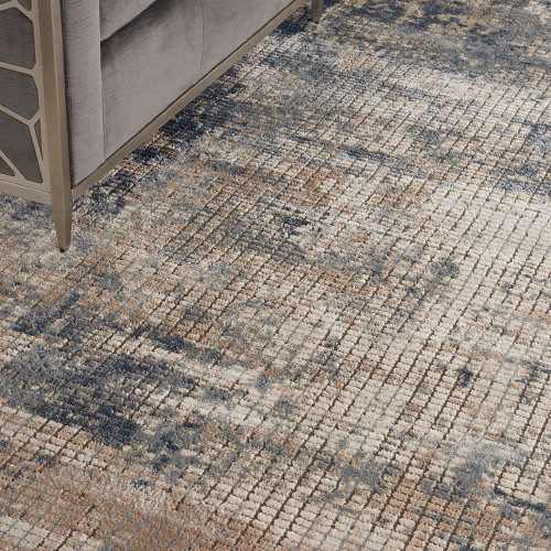 Quarry QUA02 Blue Beige Rug