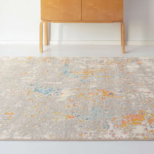 City Rugs Grey Multi Abstract AK990