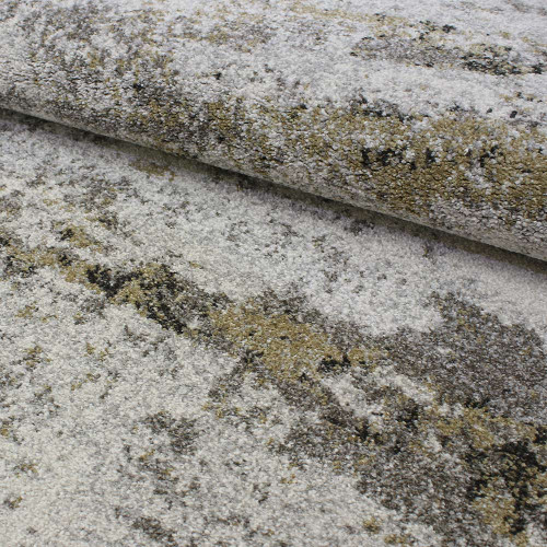 Abstract Rug Liberty Grey Gold 26 6191