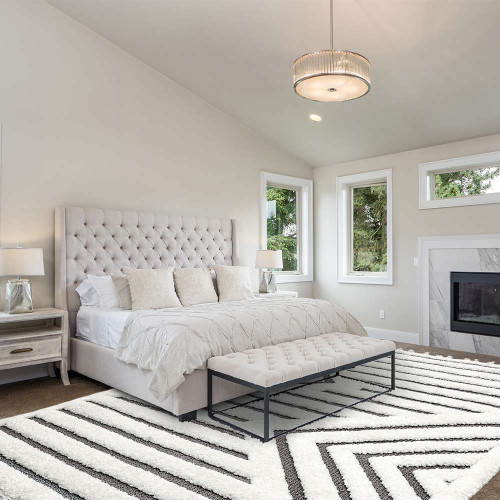 Ariana AR06 Shard Soft Fringed Rug