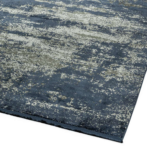 Athera AT02 Sapphire Abstract Rustic Rug