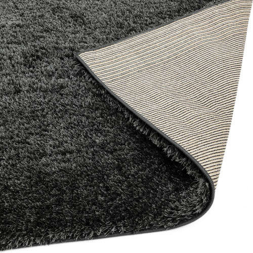 Payton Charcoal Shaggy Fluffy Rug