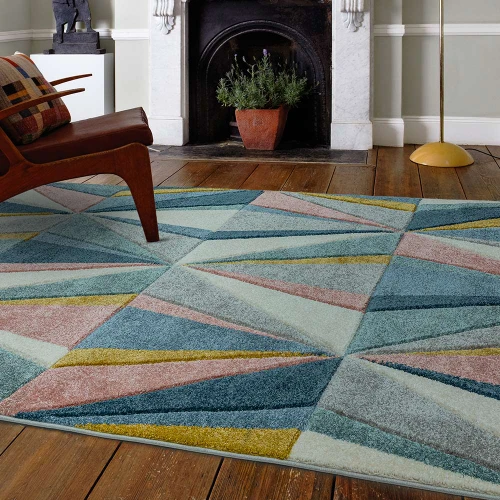 Sketch SK04 Diamond Multi Geometric Rug