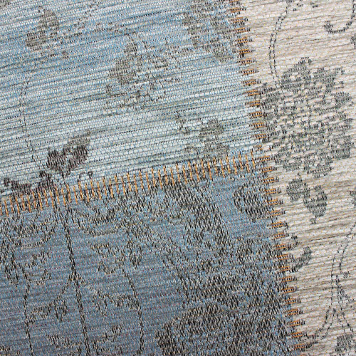 Natural Fibre Herringbone Rug Grey Natural 160X230cm