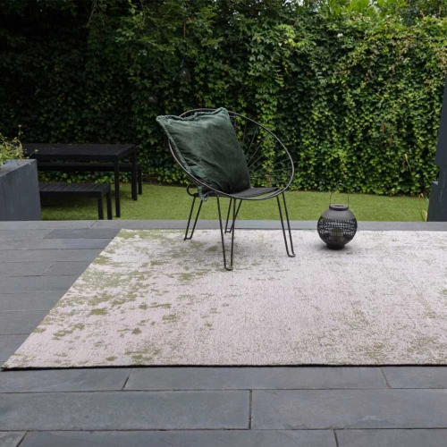 Dara Inside Outside Rug Green