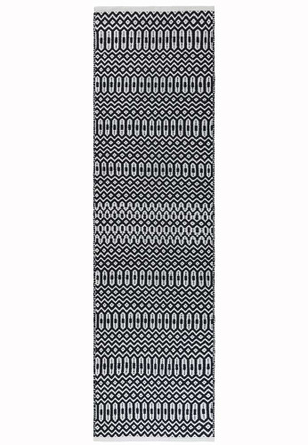 Halsey Reversible Rug Black