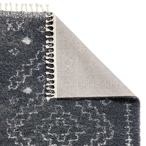 Aspen 1537 Grey Ivory Shaggy Rug
