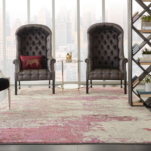 Celestial Ivory Pink CES02 Rug