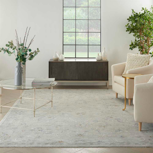 Light Grey Traditional Rug Infinite IFT04