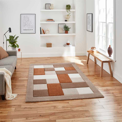 Modern Brooklyn Rug BRK04 Beige Terra