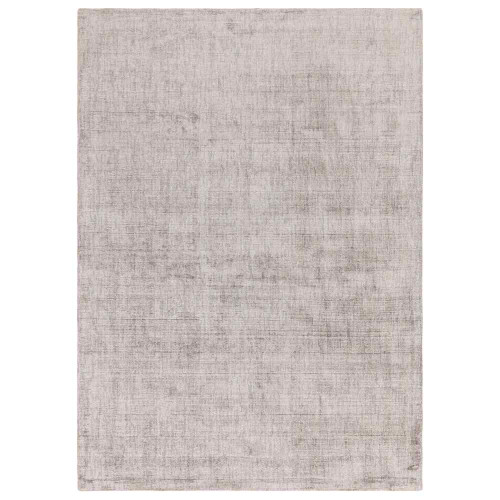 Aston Silver Plain Rug